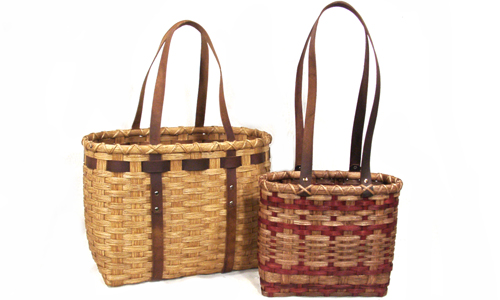 Leather Handled Tote Little Northwoods Tote