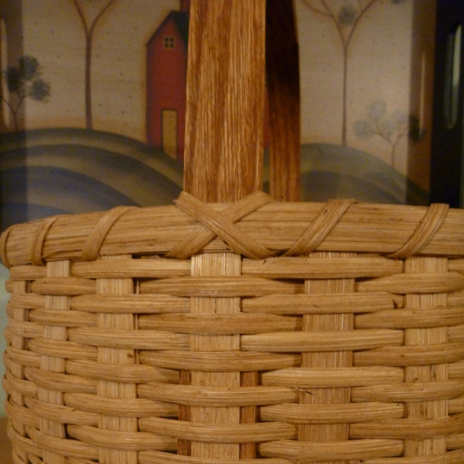 Double Bottom Round Basket