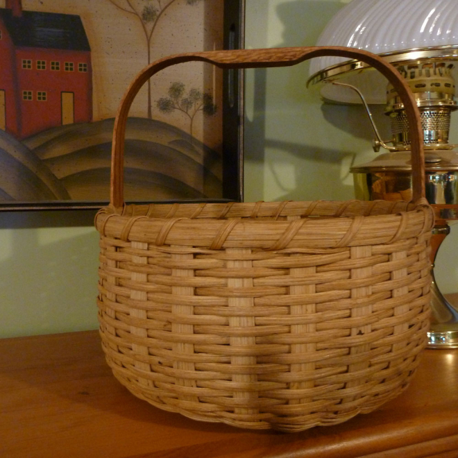 Double Bottom Round Basket