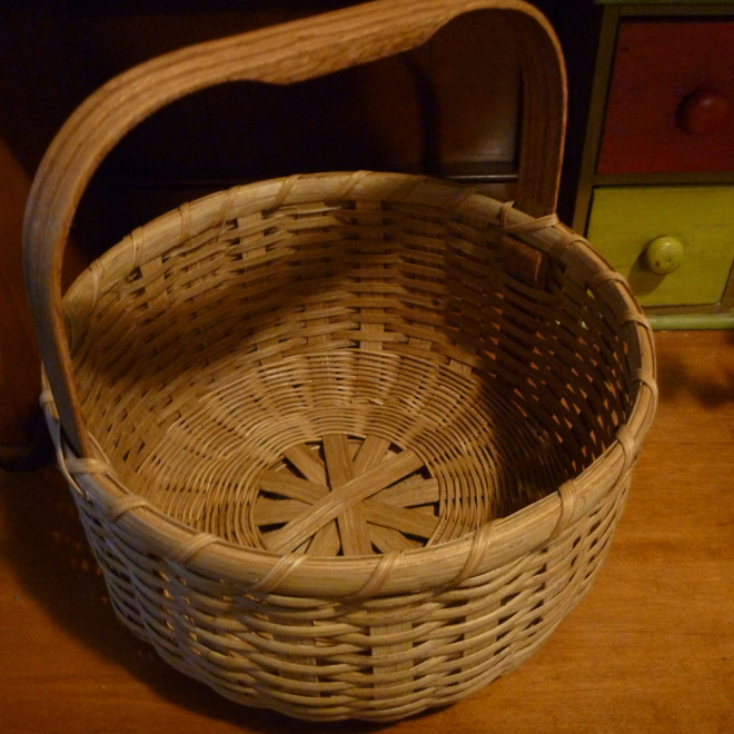 Double Bottom Round Basket