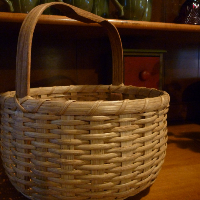 Double Bottom Round Basket