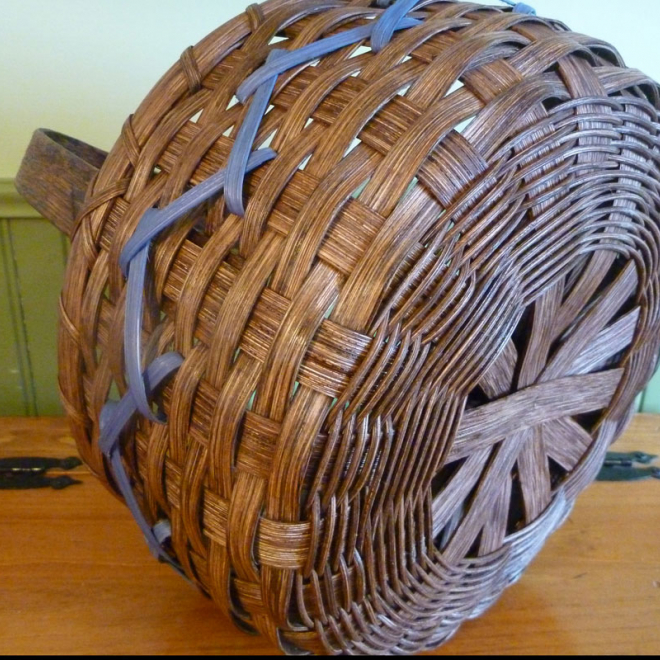 Embroidered Basket