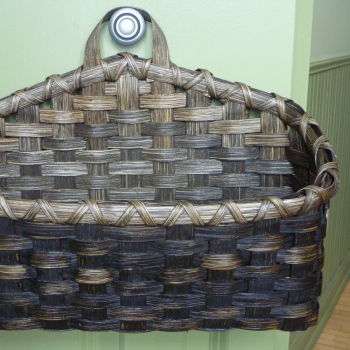 Painted Wall Basket