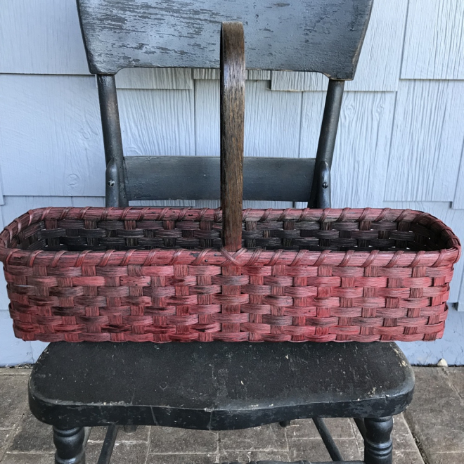 Primitive Shelf Basket