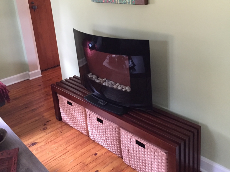 TV Stand Baskets